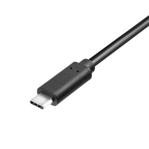 1,8 USB 3.0 Cable USB A Plug to USB C Plug BLACK