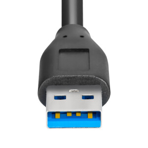 3 m USB 3.0 Cable USB A Plug to USB C Plug BLACK