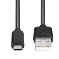 3 m USB 2.0 Kabel USB A Stecker auf USB C Stecker