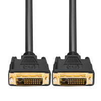 3 m DVI connection cable DVI (D) St. - DVI (D) St. 24+1 gold