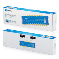Multiswitch SAT hb-digital UHD-MS 9/12 up to 12 participants