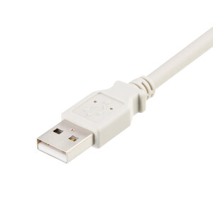5 m USB 2.0 cable USB A male to USB B male GREY