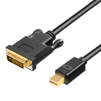 1 m Mini DisplayPort 1.2 Adapterkabel DVI-D 24+1 