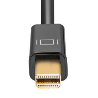 1 m Mini DisplayPort 1.2 Adapterkabel DVI-D 24+1 