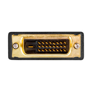 DVI Adapter HDMI Buchse auf DVI D 24+1 Stecker vergoldet