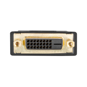 Adapter HDMI-Stecker / DVI-D (24+1) Buchse vergoldet