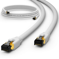 1,5 m RJ45 Patchkabel CAT 8.1 F/FTP LSZH Weiß 1