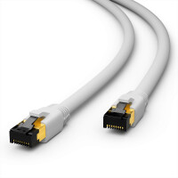 1,5 m RJ45 Patchkabel CAT 8.1 F/FTP LSZH Weiß 6
