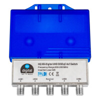 HB-DIGITAL HQ UHD DiSEqC Schalter 4/1 Switch