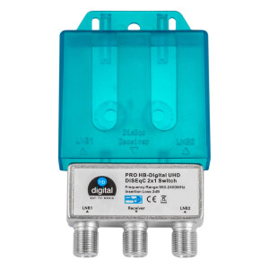 HB-DIGITAL PRO UHD DiSEqC Schalter 2/1 Switch