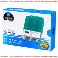 DiSEqC PRO UHD Switch 2/1 Switch