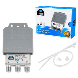 HB-DIGITAL SE UHD DiSEqC Schalter 2/1 Switch